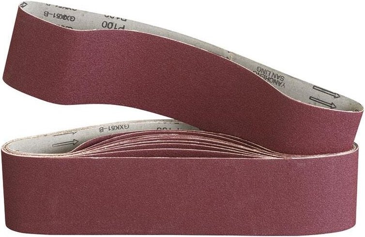 Korund-Schleifbander 533 x 75 mm Kornung 120