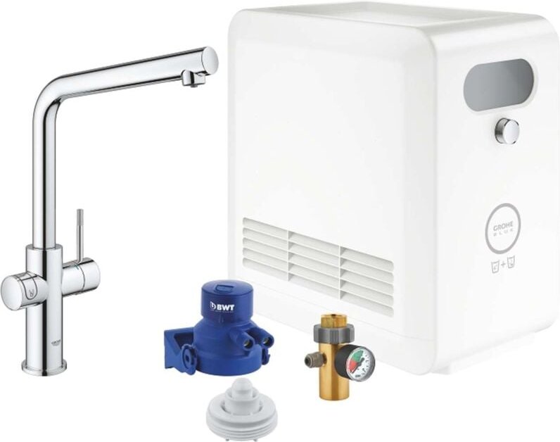 Grohe - Blue Professional L-Auslauf Set, Einhand-Spültischbatterie