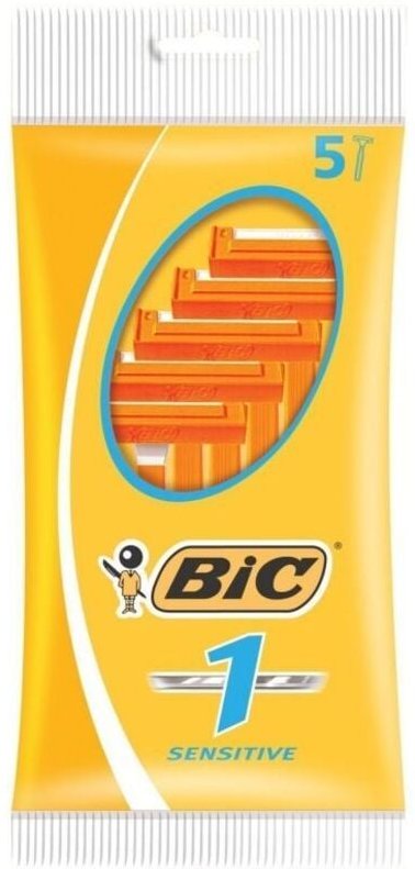 Sensitive 1 Rasierapparat de Herrenrasierer Orange - BIC