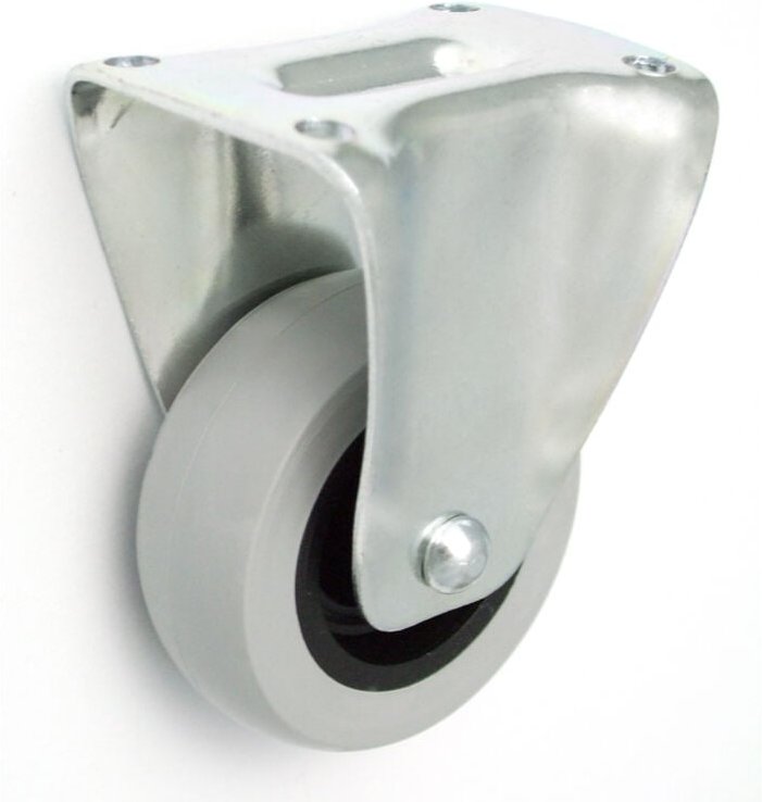 Möbelrad Kunststoff+gummi 50mm Festes Gehäuse M53t - Kl050 Sta G