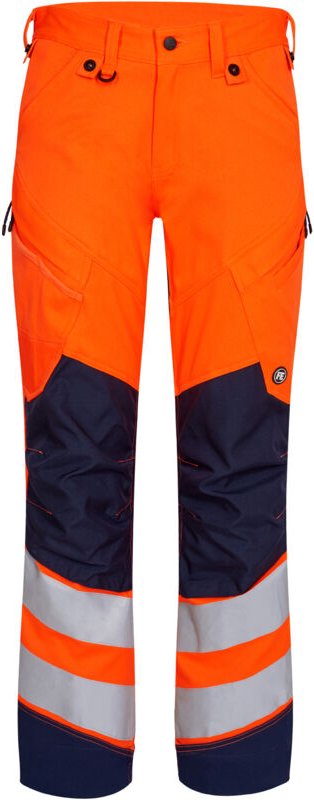 ENGEL Warnschutz Bundhose Safety Herren 2544-314 Gr. 54 orange/blue ink