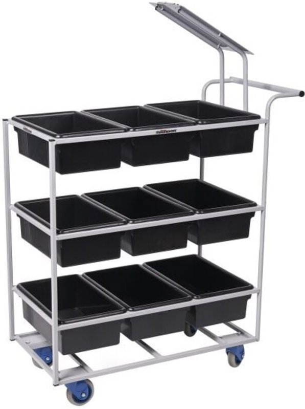 Sammelwagen für 9 Behälter (nicht im Lieferumfang enthalten) - 11047 - Matador