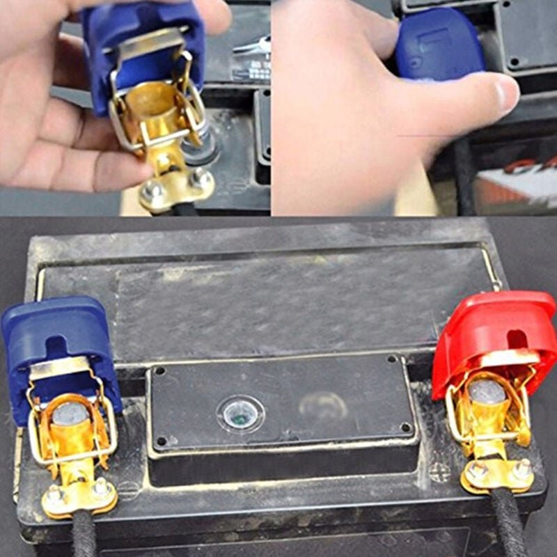 Thumbnail - Zoternen - 1 Paar Schnellverschluss-Batterieklemmen für Auto, Wohnwagen, Boot, Wohnmobil