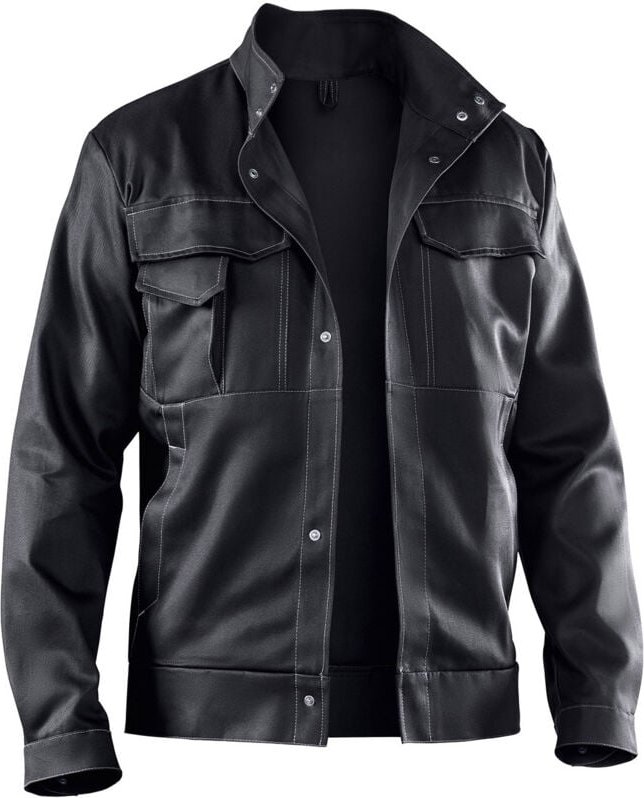 Kübler Jacke ORGANIQ schwarz Gr. 114