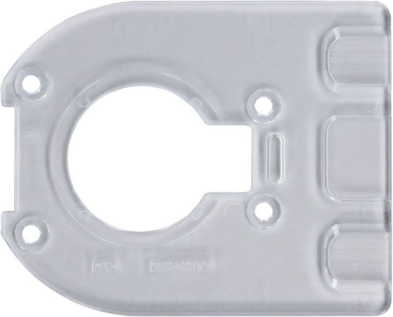 Bosch PRO Grundplatte, halbrund, 7 × 93 × 118 mm