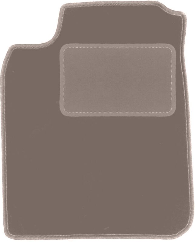 Beige Fahrermatte für: Daihatsu Charade Fließheck (1994-2000)