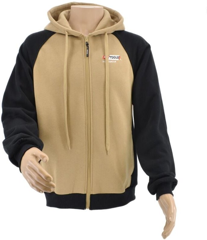 Awtools bluza rozpinana t6/ beż-czarna/ xxxl