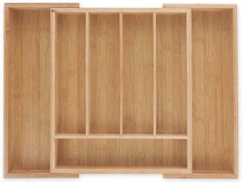 Besteckkasten bambus ausziehbar 883098