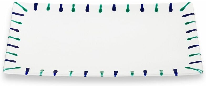 Gmundner Keramik Traunsee, Platte rechteckig (30x20cm)