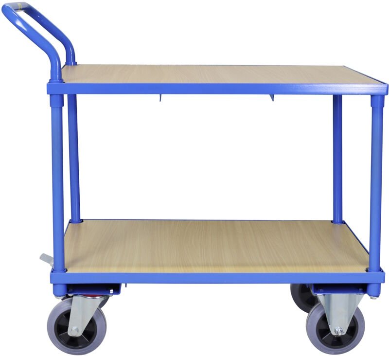 ADB - Transportwagen Etagenwagen Rollwagen Materialwagen mit 2 Etagen Tischwagen