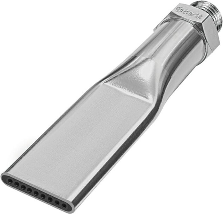 Lärmarme Flachdüse, M12x1,25, Messing vern., Düsenbreite 21,5 mm - Riegler