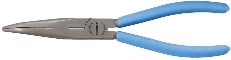 8132 AB-200 tl Flachrundzange gewinkelt 200 mm tauchisoliert