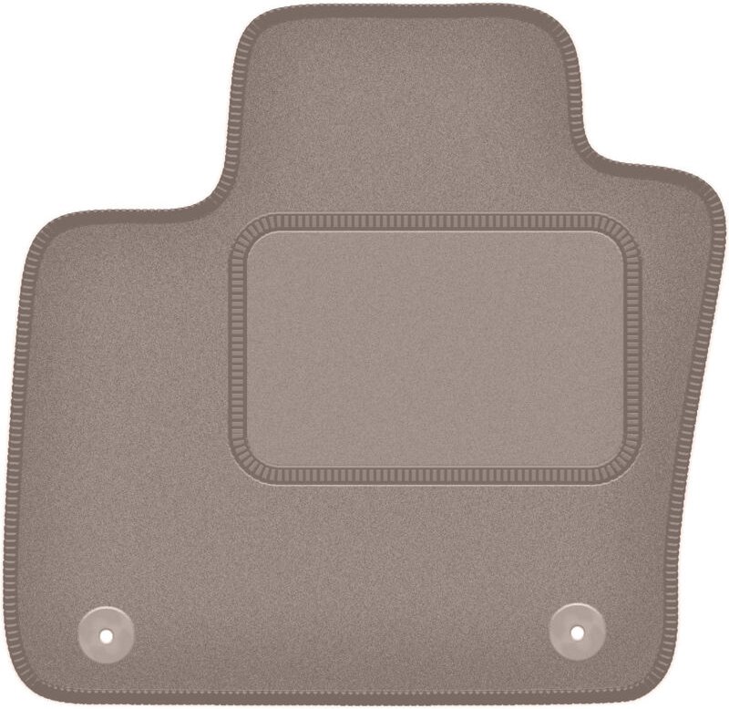 Beige Fahrermatte für: Volvo C40 Fließheck (2021-)