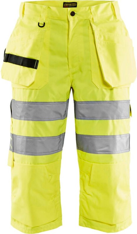Thumbnail - Arbeits-Pantacourt mit hoher Sichtbarkeit 1539181 – Neon Gelb XS – FR(38) – SE(C44) – Normen