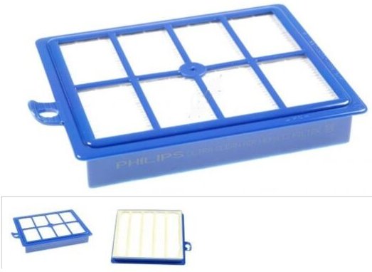 Nicht -gewissener hepa H13 -Filter für Philips Vakuumreiniger