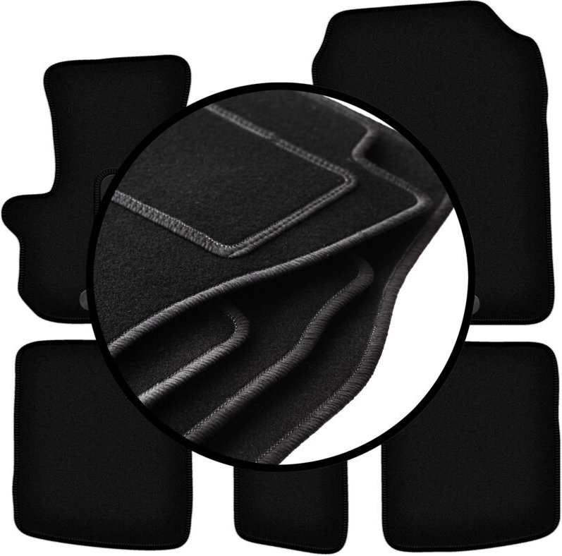 Veloursmatten-Satz für: Toyota IQ Fließheck (2009-)