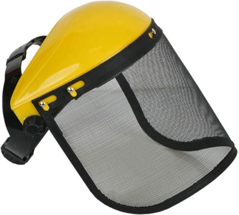 Schutzhelm mit Vollnetzvisier zum Roden und Fällen - Forst- und Landwirtschaftsschutz