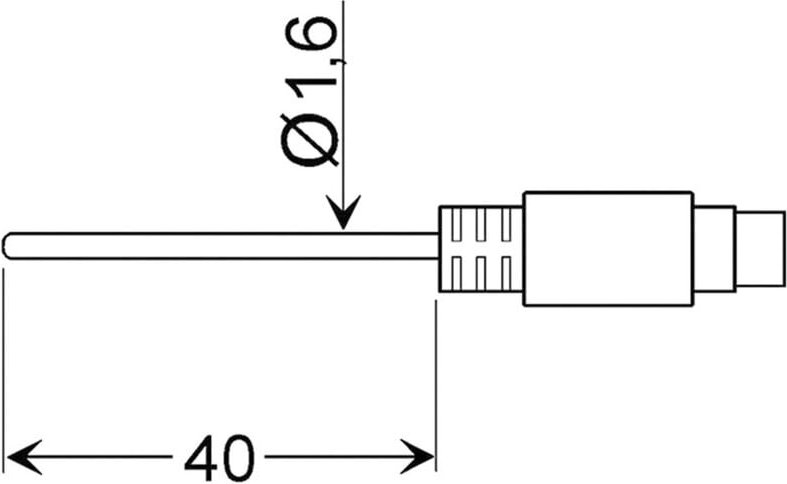 Greisinger - glf 401 min Luftfühler -25 bis 70 °c Fühler-Typ Pt100