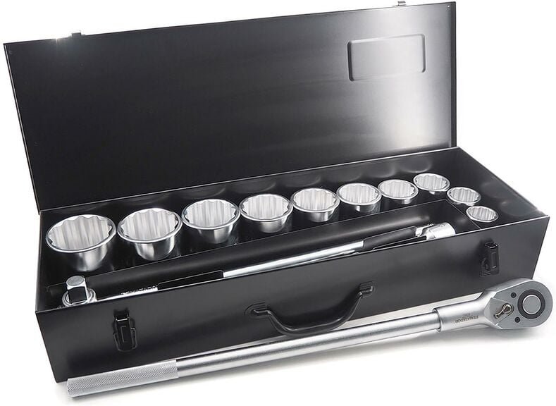 Steckschlüssel-Satz, 12-kt., 14-tlg., 25 mm (1'): 36-80 m