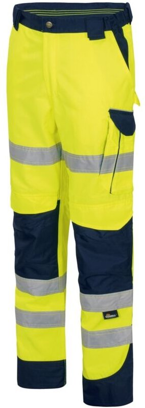 Vizwell Warn-Bundhose VWTC113 Gr. 68 gelb/marine