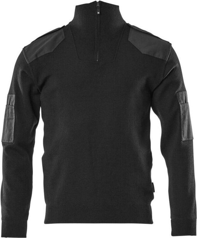 Mascot Strickpullover NANTERRE FRONTLINE mit Verstärkungen 17205 Gr. L schwarz