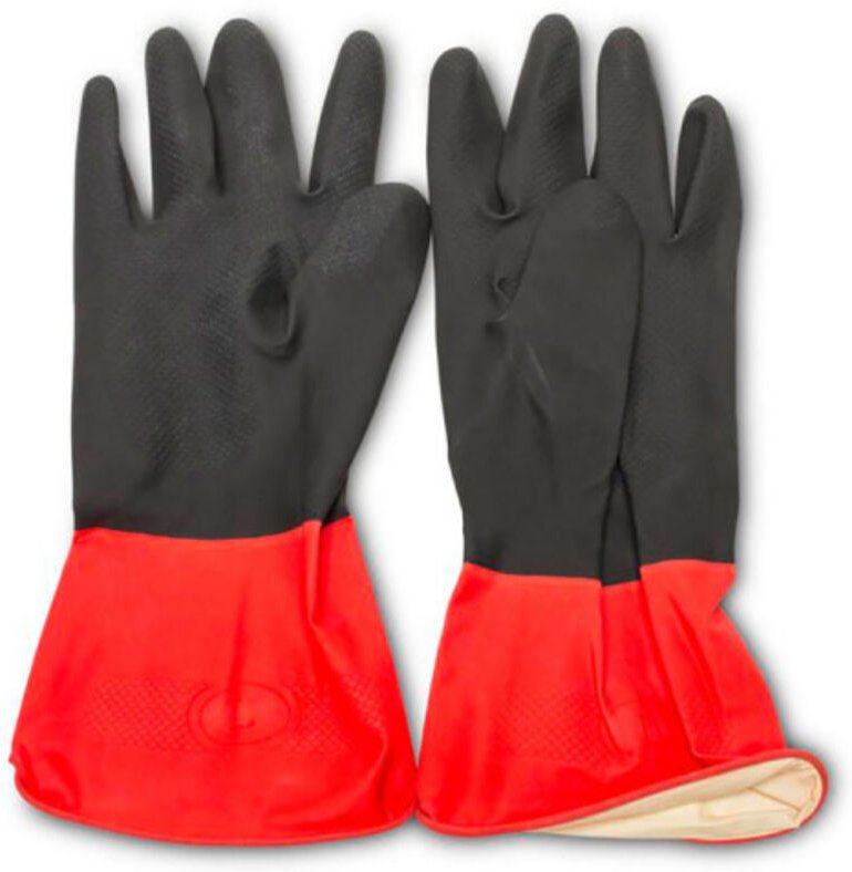 Rubi - Latexhandschuhe aus 100% Naturlatex Einheitsgröße