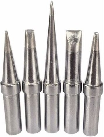 5 Stücke Praktische Ersatz Lötkolben Tipps Bleifrei Eta Etb Etd Ets Ett Für Weller Wesd51 Wesd50 Wcc100 Aiperq