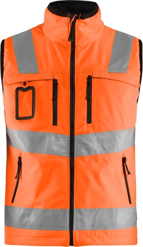 Blakläder Warnschutz-Softshell-Weste, orange, Unisex-Größe: 2XL