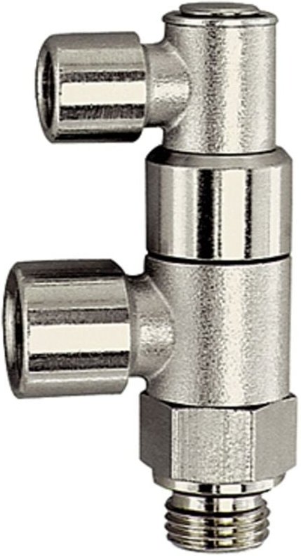 Stoppventil pneumatisch betätigt, g 3/8, g 3/8 i., g 1/8 i. - Riegler