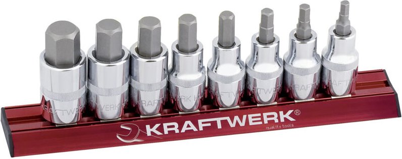 Kraftwerk - 8-t.InSechsk-Bit-Steckn.satz magalu 1/2'