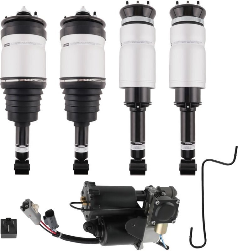 Maxpeedingrods - Federbein for Land Rover Discovery LR3 LR4 RNB501180 2Vorne+2Hinten Kompressor