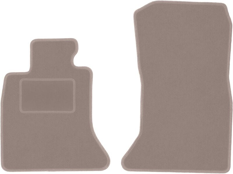 Beige Vordermatten für: BMW 5 F11 FL Kombi, Touring (2013-2017)