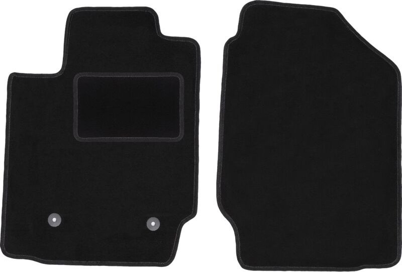 Vordere Matten schwarz für: Toyota Corolla E12 / E13 Fließheck, Kombi, Limousine (2002-2007)