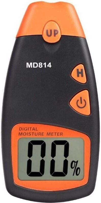 Digitales Holzfeuchtemessgerät, Holzfeuchtigkeitssensor, Tester, Feuchtigkeitsmessgerät