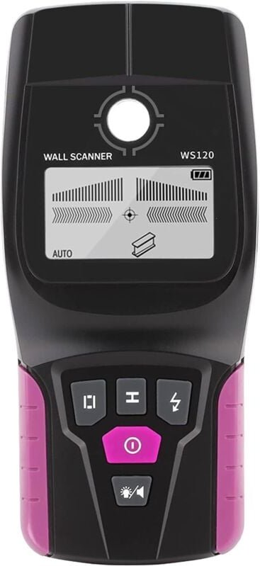 Metallrohr-Ortungsgerät, professioneller digitaler Wandscanner, multifunktional, Wandmetalldetektor, stromführende Leitu...