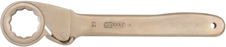 KS Tools BERYLLIUMplus Zahnradknarre 13 mm mit 12-kant-Ring