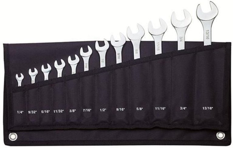 Industrial 23816 SlimLine Ring-Maulschlüssel-Satz 12teilig Schlüsselweite (Zoll) 1/2' - 13/ - Proxxon