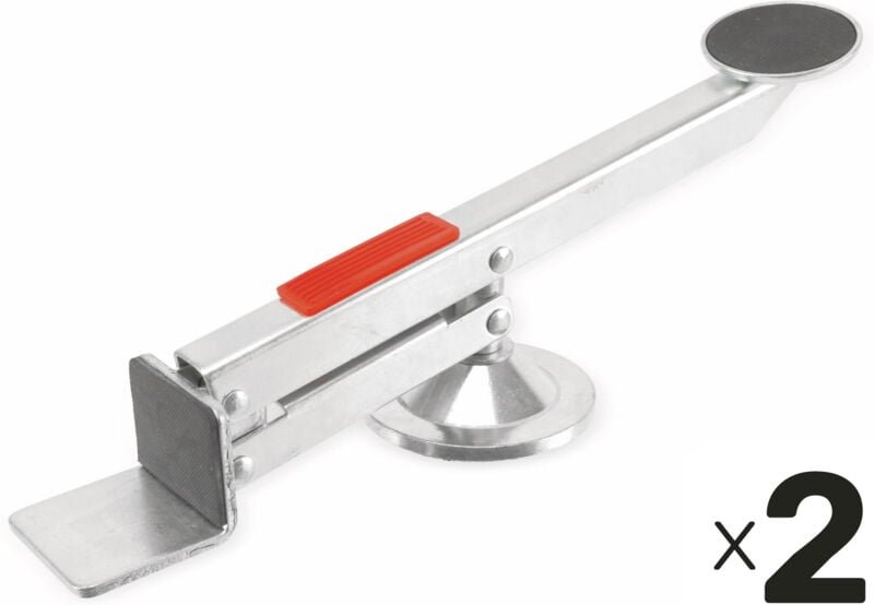 Tür- und Plattenheber, schwenkbar, 2 Stück - Daytools
