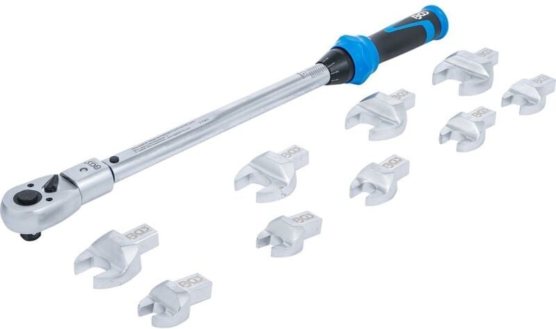 Bgs Technic - Drehmomentschlüssel-Satz für 14 x 18 mm Einsteckwerkzeuge 40 - 210 Nm 11-tlg.