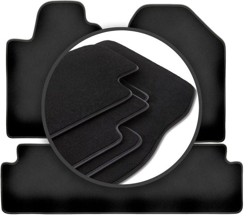 Premium-Fußmatten für: Toyota Corolla Verso II Minivan (2004-2009)