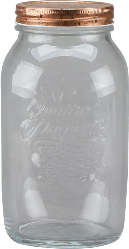 Glas "Cucinare" 1,5 l Quattro Stagioni 70/kupferfarben