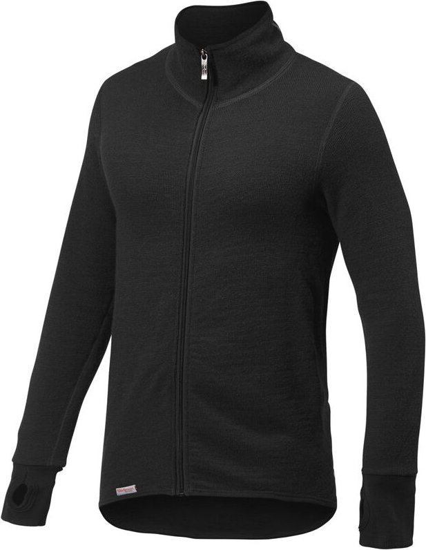 Full Zip Jacket 400 Funktionsjacke / Merino Jacke Black Größe xl - Woolpower