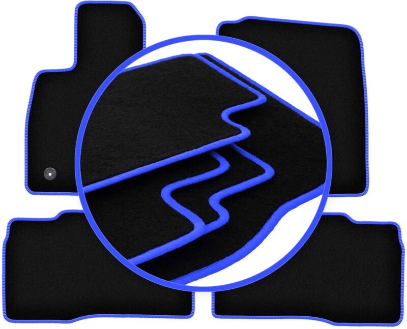 CARLUX-BLUE Autofußmatten für: Ford Explorer MK6 SU625 SUV (2020-)