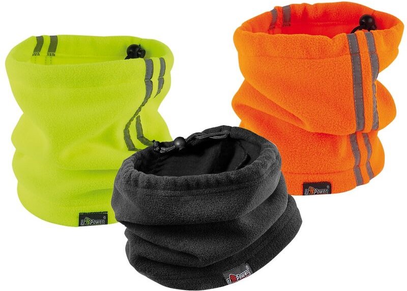 Fleece-Halswärmer - - Gelb - U-power