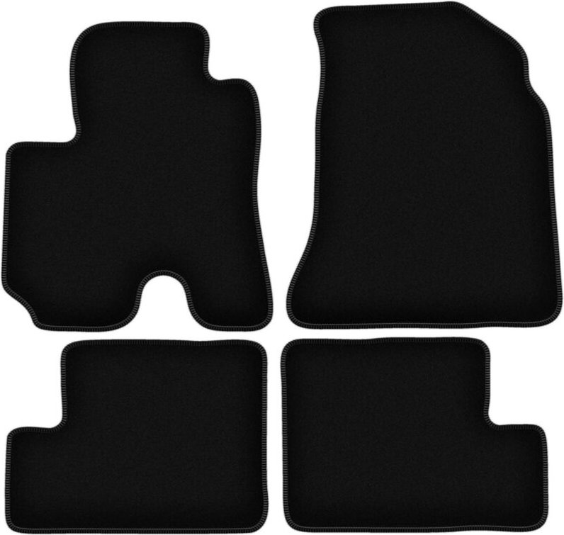 Thumbnail - BASIC schwarze Veloursmatten für: Toyota RAV4 II FL 5-Türer (2003-2005)