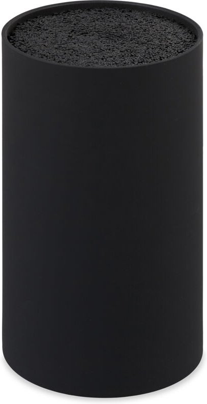 Thumbnail - Messerblock unbestückt mit Borsten, ohne Messer, für 8 Messer aller Art, Messerhalter hd 18x11 cm, schwarz - Relaxdays