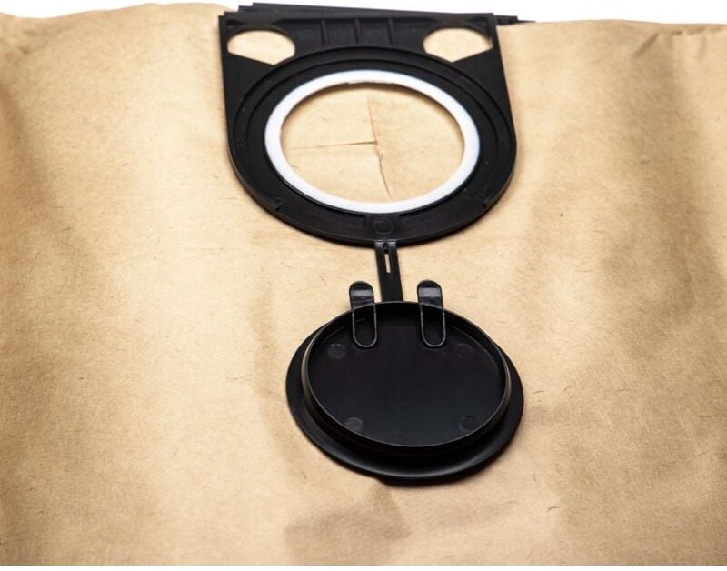 5x Staubsaugerbeutel Ersatz für Metabo 6.31757, 631757 für Staubsauger - Papier, 76.3cm x 30.1cm, braun - Vhbw