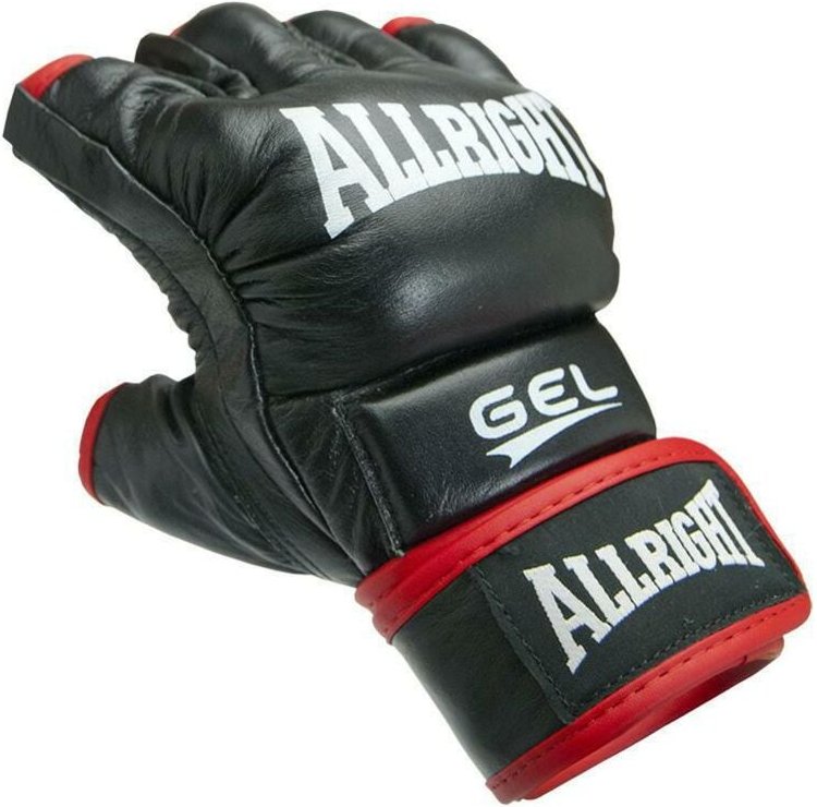 MMA PRO PU RM HANDSCHUHE schwarz
