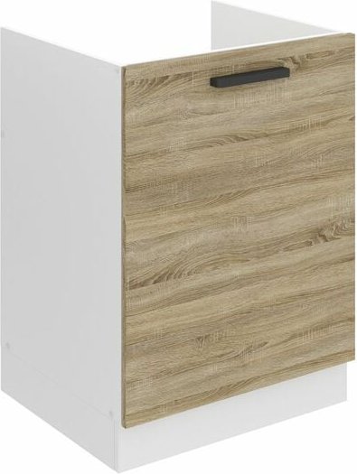 Unterschrank Küche, Spülenunterschrank 60 cm Breite. sdz Küchenunterschrank ohne Arbeitsplatte. Spülenschrank mit 1 Tür,...