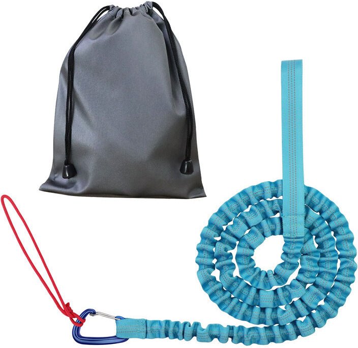 Cyslmuk - Blaues Fahrrad-Abschleppseil, Kinder-Abschleppseil für Fahrrad-Abschleppgurt, elastisches Fahrrad-Abschleppsei...